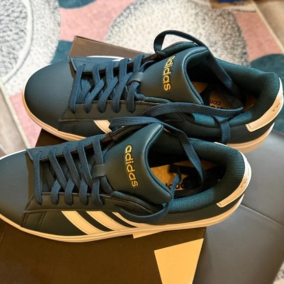 Adidas Women’s Grand Court 2.0 Leather Sneakers - Picture 2 of 11